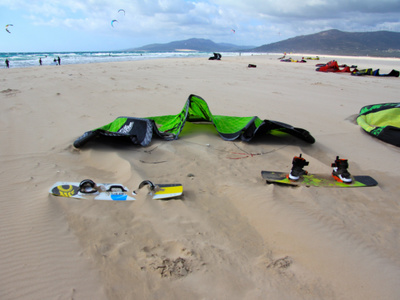 Mieten von Kitesurf-Ausrüstung, Paddle Surf und Surf