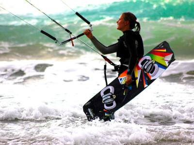 Kitesurfing lessons advanced in Tarifa - 9 or 12 hours