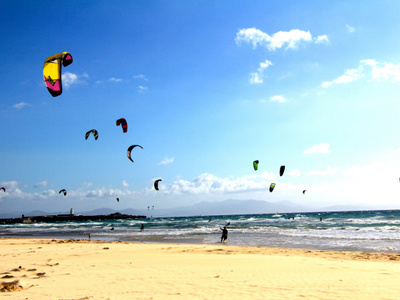 Ofertas Curso de Kitesurf 3 dias y 3 noche de alojamiento en Tarifa